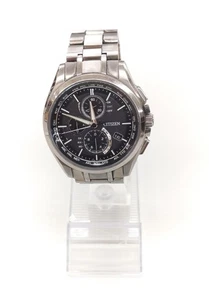 Citizen H804-T018696 Solar Funkuhr 1,4 Zoll schwarz gebraucht - Bild 1 von 9