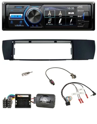 JVC Bluetooth Lenkrad USB DAB Autoradio für BMW X3 04-10 E83 seitlich - Bild 1 von 4