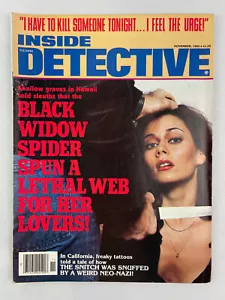 Inside Detective Magazine, November 1983, Vintage True Crime Stories, Pulp - Foto 1 di 4