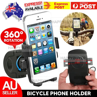 360° Rotation Mobile Phone Holder Handlebar Mount for Motorcycle Bicycle Bike - image 1 of 4