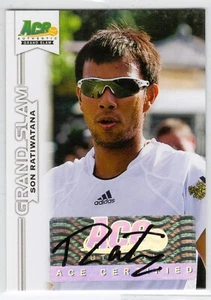 SON RATIWATANA 2013 Ace Authentic Auto Tennis - Picture 1 of 2