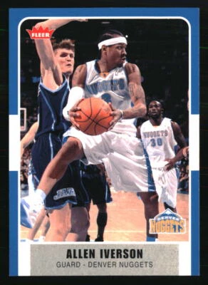 Allen Iverson 2007 Fleer #161  Basketball Card - Image 1 of 2