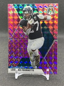 Leonard Fournette 2020 Panini Mosaic Pink Camo Prizm SP - Tampa Bay Buccaneers - Picture 1 of 2