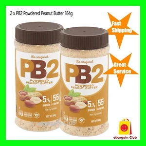*Limited Time Only* 2 x PB2 Powdered Peanut Butter 184g - Made In USA - Picture 1 of 2