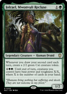 Magic The Gathering Jolrael, Mwonvuli Recluse - Bloomburrow Commander #225 - Imagen 1 de 1