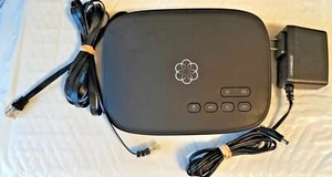 OOMA Telo Home Phone Service Black | Model TELO104 w/ Power Supply & Ethernet - Picture 1 of 7