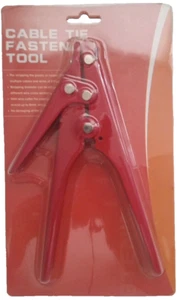 Herramienta de fijación HS-519 pistola de amarre de cables cables de nailon herramienta de corte roja - Imagen 1 de 7