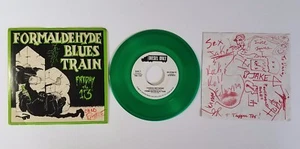 1991 Formaldehyde Blues Train Friday The 13th 45 Voodoo Nectarine Swamp Song - Picture 1 of 2