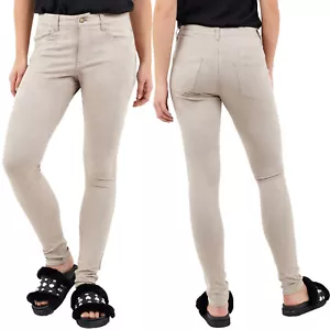 Ladies Skinny Stretch Jeans Womens Brave Soul Jeggings Slim Fit Pants UK Size 10 - Picture 1 of 9