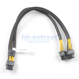 8pin to 8+6pin Power Cable for DELL T5600 and GPU Video card 35cm - Picture 1 of 5
