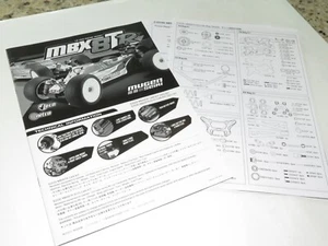 MUGE2030 MUGEN SEIKI MBX8TR ECO 1/8 TRUGGY INSTRUCTION MANUAL - Picture 1 of 1