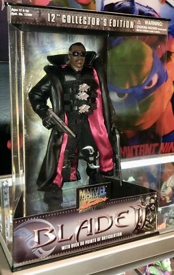 Marvel Studios Legends 12” Blade II Edición Coleccionista 30 POA ToyBiz 2002 Sin usar, en caja sellada Foto 1 de 4
