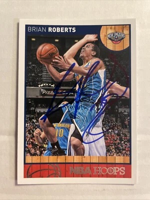 2013 Hoops Brian Roberts Autographed Card New Orleans Pelicans #153 CB1735 - Image 1 of 2