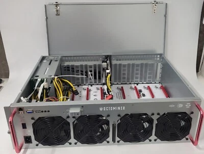 Octominer B85 Ultra | 7 GPU | AI / Computing Server | 2800W Dell PSU - Image 1 of 4