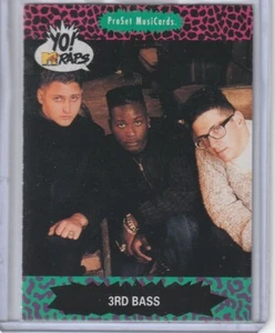 Pro Set Yo! 1991 Tercer bajo MTV Raps #79 - Imagen 1 de 1