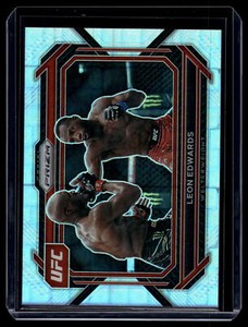 Leon Edwards 2023 Panini Prizm UFC Premium Box Set Pandora Card 83/99 #65