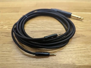 HiFiMAN Crystalline 6.3mm to 2x2.5mm Replacement Headphone Cable 3.0m - Picture 1 of 1