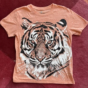 J.crew Crewcuts Tiger T-shirt Orange Size 12  - Picture 1 of 3