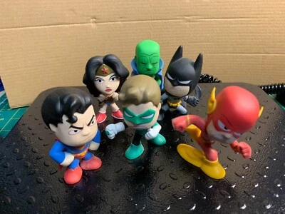 Liga de la Justicia - JLA Funko 6 Figuras Batman Superman Mujer Maravilla Linterna Verde Foto 1 de 4