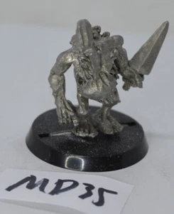 Warhammer AoS, 40k, Chaos Daemons, Nurgle Plaguebearer Metal OOP, Lot #MD35 - Picture 1 of 2