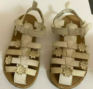CARTERS GIRLS' TODDLER SIZE 8 SANDALS ''EXCELLENT'' MINUS PLEASE READ