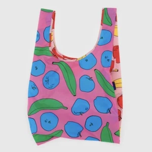 NEU! Baggu STANDARD TASCHE im "Äpfel & Bananen Mix" — waschbares recyceltes Nylon - Bild 1 von 14