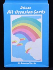 Assorted Boxed Deluxe All-Occasion Greeting Cards. 20 Cards with Envelopes Cleo