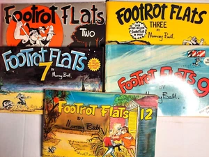 5x Footrot Flats Comics No's 2, 3, 7, 9 & 12 by Murray Ball (Paperback) - Picture 1 of 21