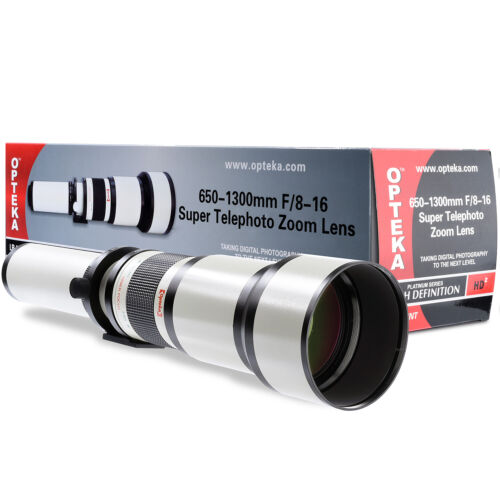 Opteka 50mm f/2.0 Lens for Sony a6500 a6300 a6000 a5100 a5000 a3000 NEX-6 5N