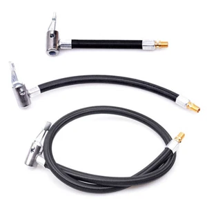 Bike Motorcycle Car Tire Air Inflator Hose Inflatable Pump Extension Tube - Picture 1 of 21
