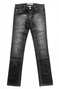 Pantalones de mezclilla ROXY tiro bajo Gold Coast calce ajustado pierna recta 3 (31"x 33,5") nuevos sin etiquetas - Imagen 1 de 7
