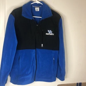 Columbia University of Kentucky Wildcats Fleece Full Zip Men's Jacket Medium - Picture 1 of 5