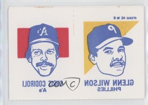 1986 Tattoos Dave Parker Jim Gantner Charlie Hough Glenn Wilson Chris Codiroli