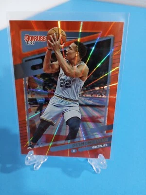 2021-22 Donruss DESMOND BANE Orange Laser SP #44 Grizzlies - Image 1 of 2