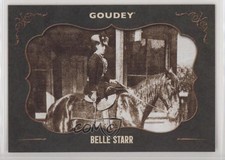 2022 Upper Deck Goudey Wild West Weekly Green Belle Starr #21 00yc