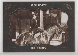 2022 Upper Deck Goudey Wild West Weekly Green Belle Starr #21 00yc