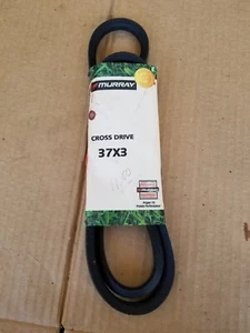 Genuine OEM Murray 37X3 Cross Drive Belt - Picture 1 of 4