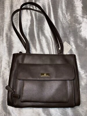Bolso de Mano Liz Claiborne Marrón Nuevo con Etiquetas Foto 1 de 4