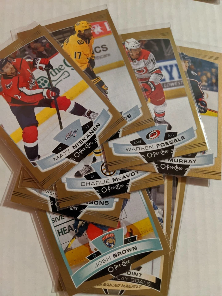 2019-20 OPC O-Pee-Chee Variations, Patches, Gold, Blank Back etc,  - Image 1 of 1
