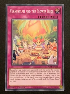Vernusylph and the Flower Buds | POTE-EN075 | Común | 1ª Edición | YuGiOh TCG - Imagen 1 de 3