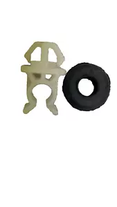 SUITABLE FOR SUZUKI SAMURAI 80-95 HOOD SUPPORT ROD CLAMP & GROMMET - Foto 1 di 3