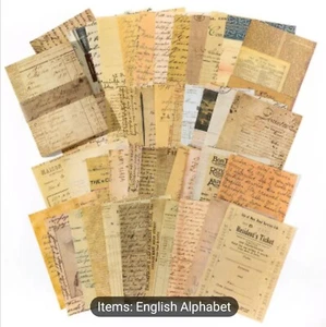 10 Stck. Vintage handgeschriebene Briefe Notizen ästhetisches Scrapbooking Papier - Bild 1 von 3