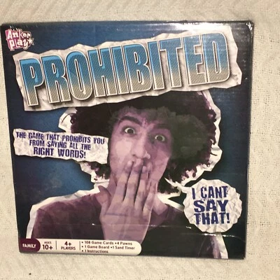 Anker Play Board Game Prohibited Brand New Sealed In Plastic - Image 1 of 4