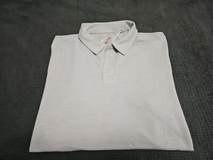 NUOVO Marine Layer Weekend Sport High Rise Grigio S/S Air Golf/Polo Camicia TG XL - Foto 1 di 12