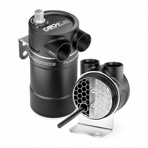 Nuke Performance Universal Oil Catch Can 0.25L 250ml Breather Drift Race Car - Picture 1 of 5