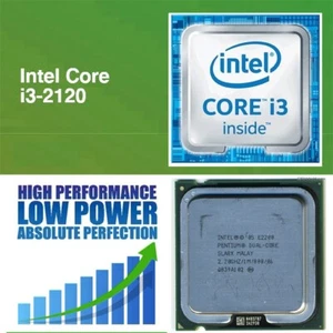 CPU Processore Intel Core i3-2120 3,30GHz LGA1155 SR05Y COSTA RICA - Foto 1 di 2