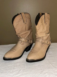 Shyanne Women's Tanya Slouch Harness Fashion Boots Size 8.5  8 1/2 medium - Picture 1 of 7