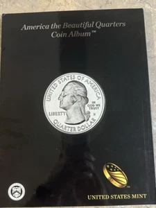 United States Mint America the Beautiful Quarters Album with P mint coins!!!! - Picture 1 of 4