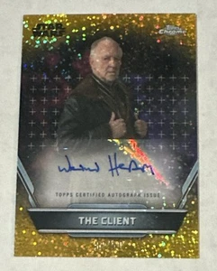 2024 Topps Star Wars Hyperspace A-WH Werner Herzog The Client Gold Auto SP /50 - Picture 1 of 2