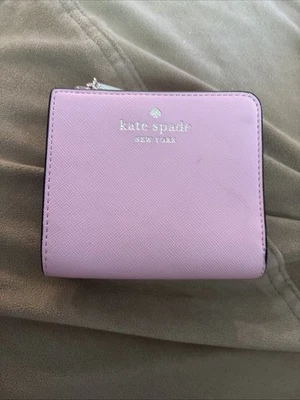 Kate Spade Schuyler Small L-Zip Bifold Baby Pink Wallet - Image 1 of 2